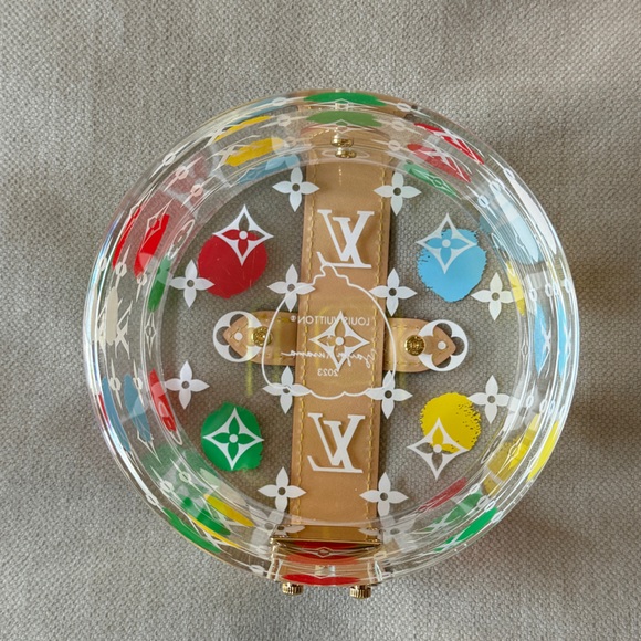 🎨Louis Vuitton x Yayoi Kusama🎨Painted Dots Scott Box - Picture 8 of 17